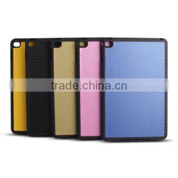 Newest TPU+PC Carbon Fiber Leather Case Phone Cover for IPad Mini 4, Custom Phone Case photo-6