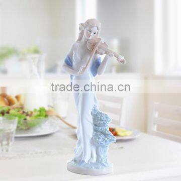 Classical Exquisite Elegance Porcelain Lady Figurine photo-3