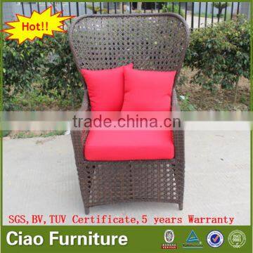 Synthetic Rattan Garden Furniture High Back Chair Leisure Chair photo-4