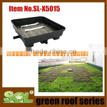 China Manufacture f-gardening Vertical green roof rooftop garden modular planter