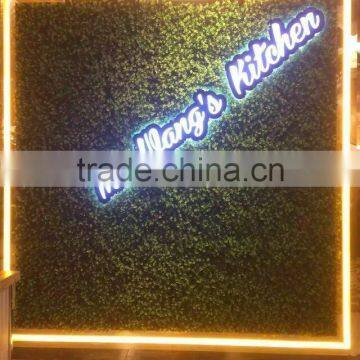 Artificial Leaf Wall Interior Decor New Product Verticial Green Wall photo-4