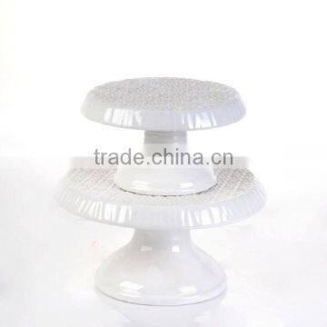 the Opal the Dolomite the White Ceramic Cake Stand Wholesale photo-4