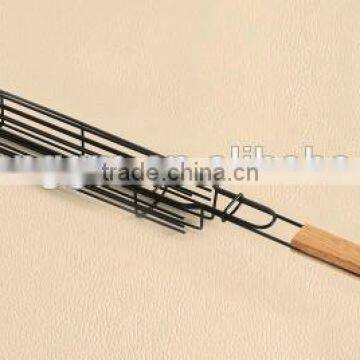 RH-HW232N Non stick vegetable BBQ kitchen cooking Shish kabob grill basket