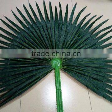 Wholesale Fire Retardant Artificial Palm Tree Leaf in Factory Price photo-2