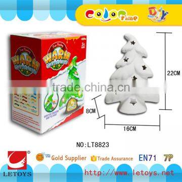 factory DIY Coloring Christmas Tree Candleholder