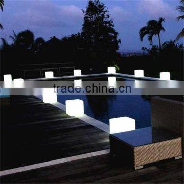 High Stability Modern Fashion LED Furniture Plastic Lighting Decorative Cube Chiar/table photo-5