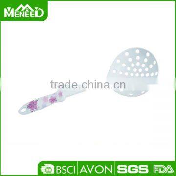 Chinese Resuable Kitchen Melamine White Colander Spoon