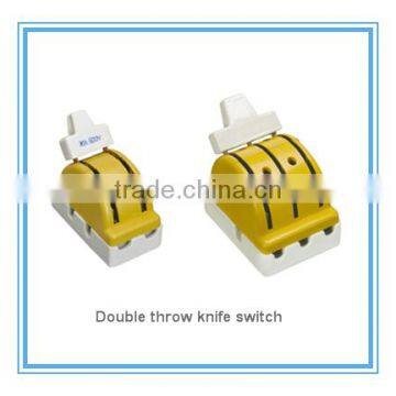 Double 6 3 4 Pole Double Triple Throw Bakelite Knife Switch 3P200AD photo-2