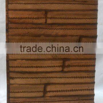 Handmade Vintage Tan Color Pipine Leather Notebook photo-2