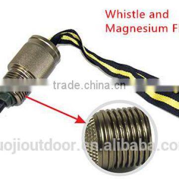 Powerful Multi-function Compact Entrench Shovel With Knife Hoe Hammer Fire Starter photo-6