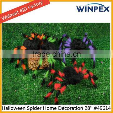 Jumbo Furry Horrible Plush Leg Home Garden Spider Halloween Decoration