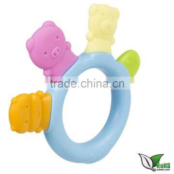 100% BPA Free Teether Toy Best Choice Products (Set of 6) Baby Teether Toy With Unique Fun Shapes photo-3