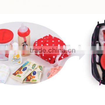 Pink Camo Hanging Nappy Bag for Stroller photo-5