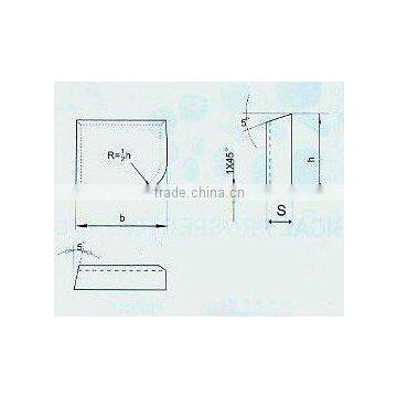 Hard Alloy Products for Processing Tools of Buliding Materials--To Mount the Step Type of Shaving Bits