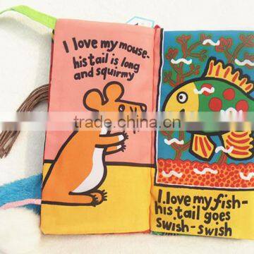 Development Toys Baby Kids Toddler Intelligence Educational Pets Tails Cloth Book Girl Boy photo-3