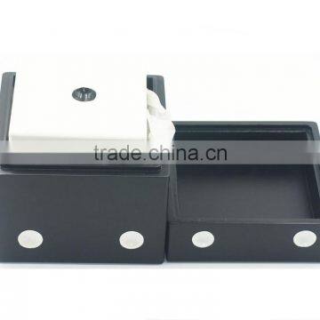 2017 Everyday 6-1/8''x6-1/8''x6-1/8'' Handmade Carved Dice Shape Wooden Box photo-3