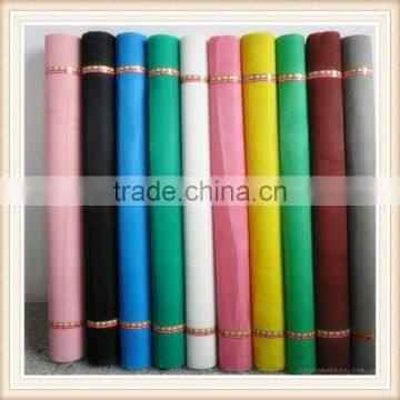 colored window screen netting