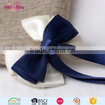 Korean Style New Design Alligator Ribbon Hair Bows Clip for Woman photo-6