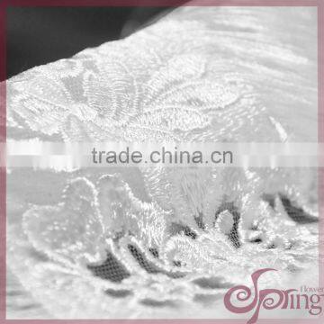 New Arrival Fringe Fabric With Flower Mofif in Slant Stripe photo-4