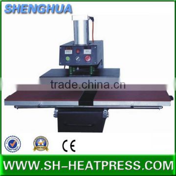 High quality air operated double location heat press machine