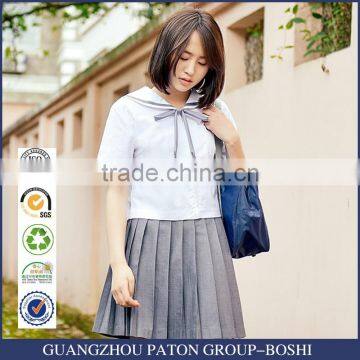 Custom Sailor School Uniform Shirt And Skirt