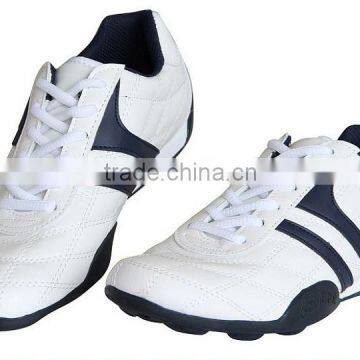 Black White Fashion Stylish Football Soccer Shoes for Men Women Children Sport on the Grass