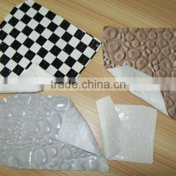 Pvc Leatherette Stock Lots for Women Bag and Shoes