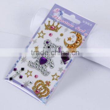 Crystal Diamond GEM Rhinestone Self Adhesive Sticker photo-3