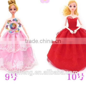 2017 Wholesale 30cm Doll Dress up Games for Girls American Girl Doll Clothes photo-2