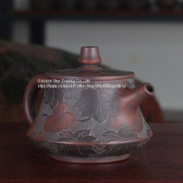 Clay Tea Pot 160ml Nixing Pottery Teapot Kung Fu Tea Set Family Use Pot photo-3