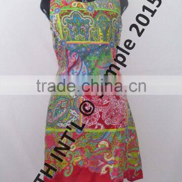 Printed Cotton Ladies Dress photo-2