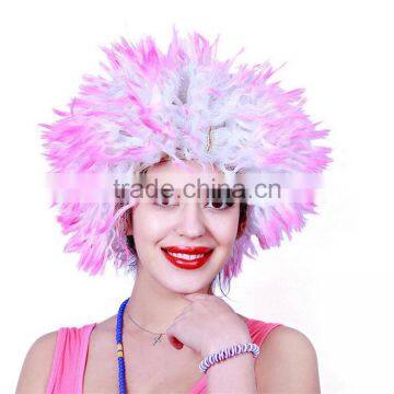 Halloween Costume Clown Wig Afro Kinky Hair Lady's Hair Full Wigs Party Cosplay Halloween Wig photo-2