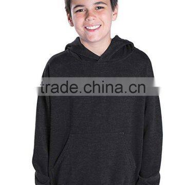 Custom Hoodie Jersey Lined Double-needle Hem Hood Pouch Pocket Fleece Children Hoodies Wholesale photo-5