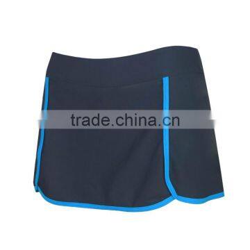 High Quality Dry Fit Sportswear Women Sports Skirt With Inner Shorts photo-2
