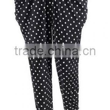 Hot Sell Women Summer Baggy Pants Women Model Loose Harem Pants Fashion Zebra Dot Casual Long Pants Summer Autumn Hip Hop Pants photo-2
