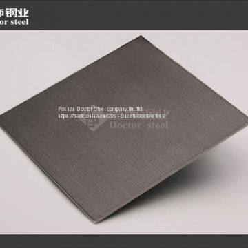 304 Black Stainless Steel Sheet ,black Decorative Stainless Steel Plate photo-2
