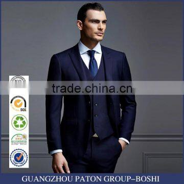 Top Sale Man Business Blue Coat Pant Men Suit