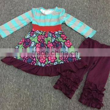 Girls boutique clothing baby elephant pearl dress outfit unique boutique clothing wholesale