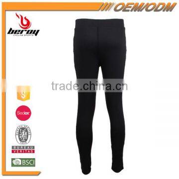 BEROY China Cheap Gym Pants for Women, Black Color Workout Bottoms photo-3