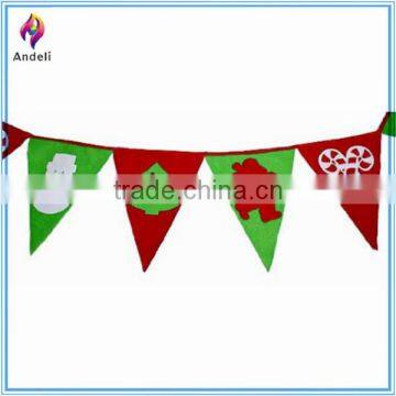 Chinese Christmas Craft Decoration Ornament Crafts Triangle Flag