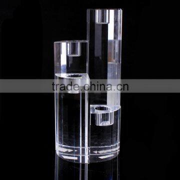 High Quality Wedding Candle Holder / More Size Wedding Gift Crystal Tea Light Holder photo-4