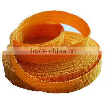 yellow herringbone PP webbing strap for garment