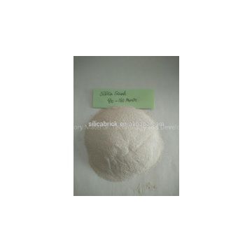 High purity silica powder for abrasives