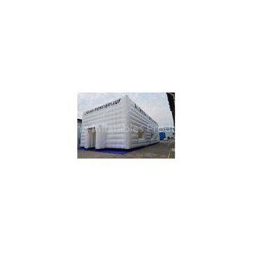 White 10m x 10m Advertising Inflatable Tent , Outdoor Inflatable Cube Tent