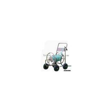 Garden hose reel cart
