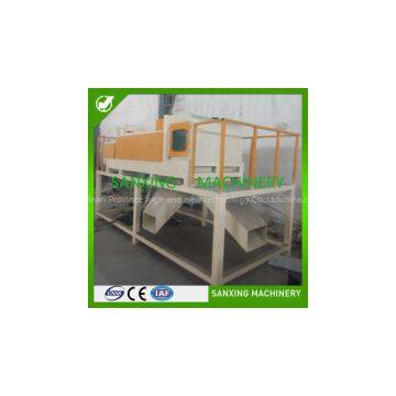 Eddy current separator for metal and plastic