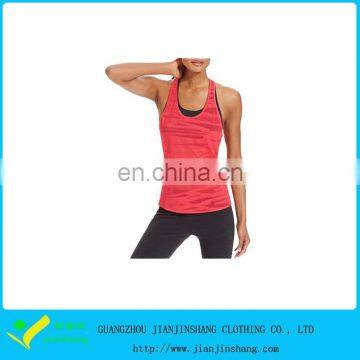 Customized High Qualtiy Pattern Racer Back Sports Tank Top Manufacturer