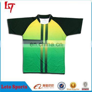 Small MOQ China sublimated clothing wholesale custom rugby jersey