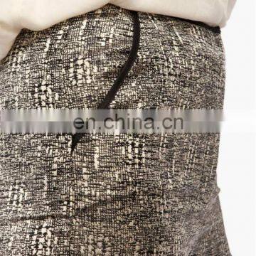 Jacquard Satin Trim Shorts CSS0028 photo-3