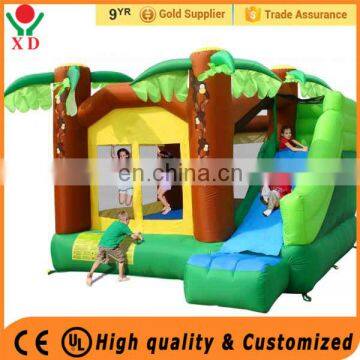 Hot selling china inflatable bounce house zoo animals inflatable bouncer for sale